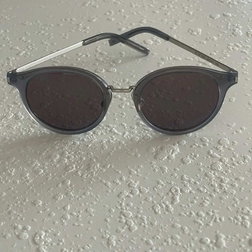 Saint Laurent gray sunglasses